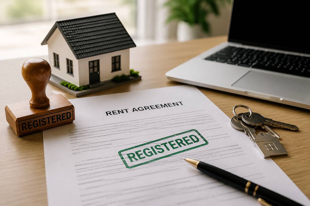 Registered rent agreement